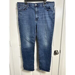Levi’s 515 Women’s Bootcut Denim‎ Jeans 40/32 Dark Wash Mid Rise Stretchy